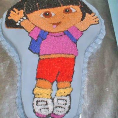 Dora The Explorer Cake