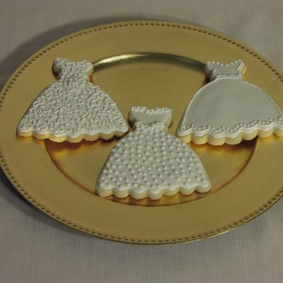 Wedding Dress Cookies