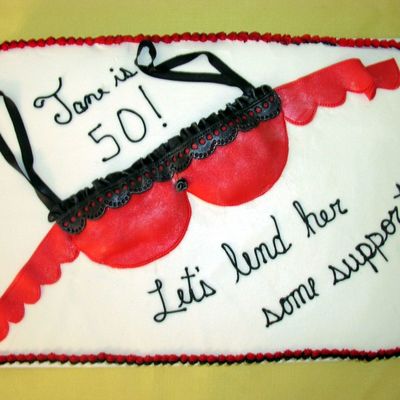 Bra For 50Th Birthday