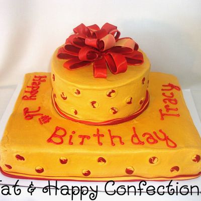 Maroon Fondant Bow