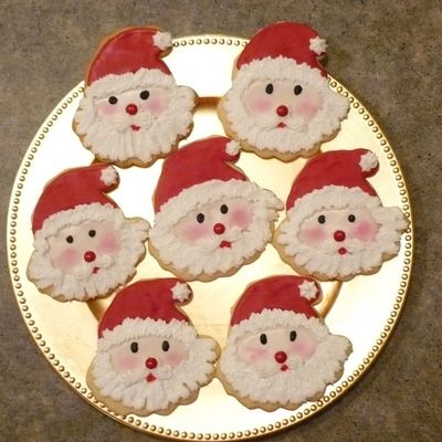 Santa Cookies