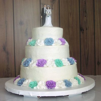 Teired Wedding Cake