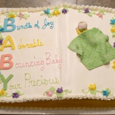 Baby Shower Cake