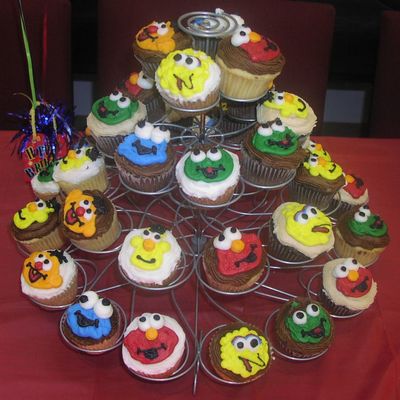 Sesame Street Cupcakes
