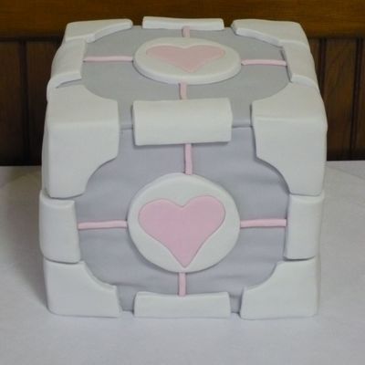 Weighted Champion Cube From The Computer Came Portal