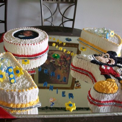 Mickey Birthday Cake