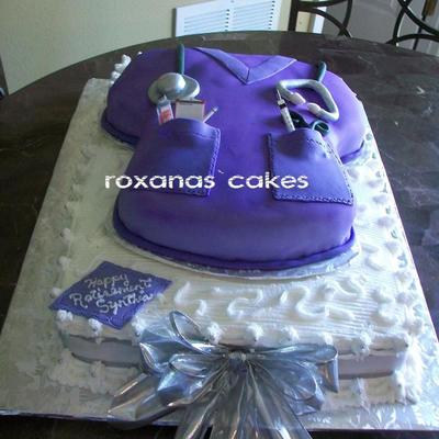 Nurse Retirement Cake 2