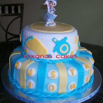 Baby Boy Cake