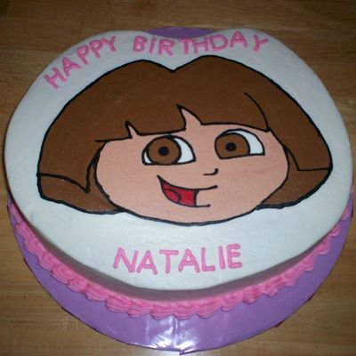 Dora The Explorer Cake