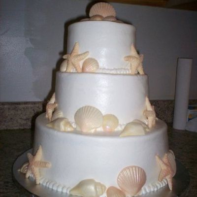 Seashell Wedding Cake