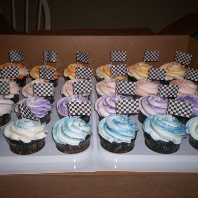 Nascar Cupcakes