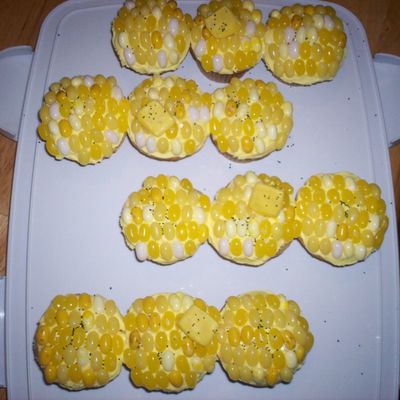 Corn Cob Cupcakes