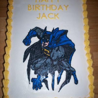 Batman Birthday Cake