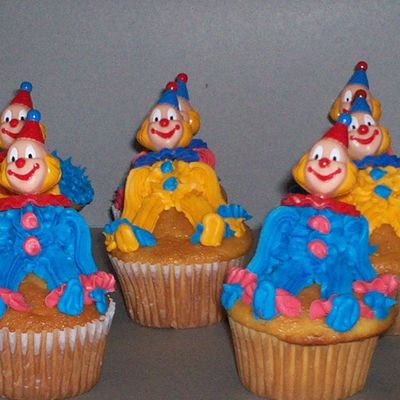 Clown Cupcakes