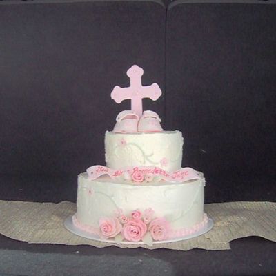 Bernadette's Christening Cake