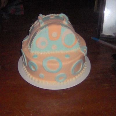 First Attempt At Purse Cake