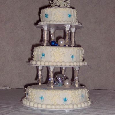 Snowflake Cake
