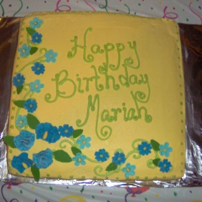 Mariah's Birthday Cake