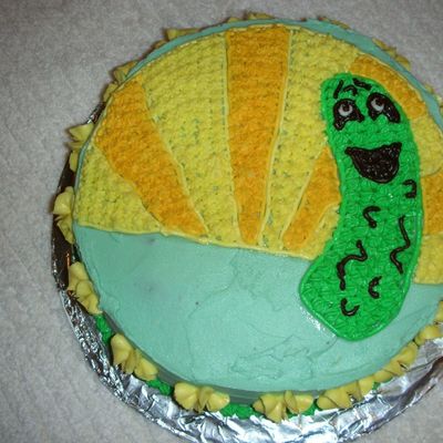 Wilton Level 1 Practice Cake