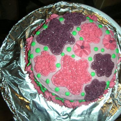 Wilton Level 1 Practice Cake After 2Nd Class