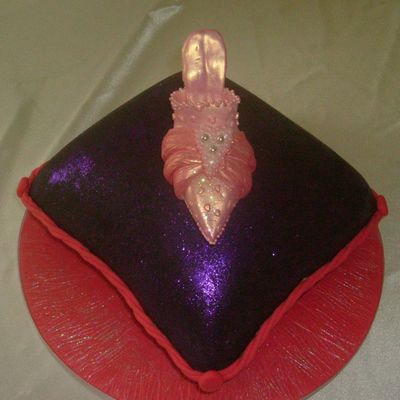 Cinderella Slipper Cake