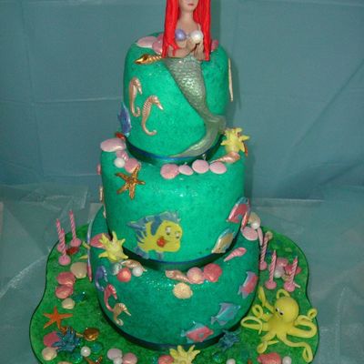 Little Mermaid Cake