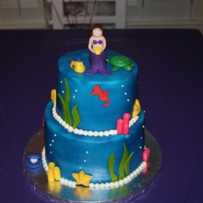 Mermaid/under The Sea Cake