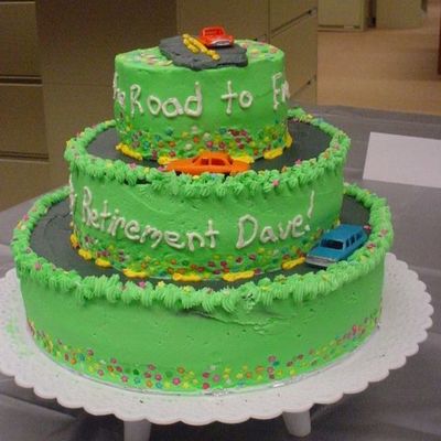 Dave K. Retirement Cake Waukesha Electric Systems