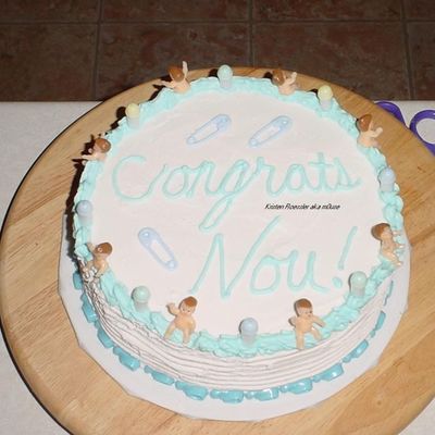 Co-Worker's Baby Shower Cake