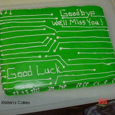 Rich's Going Away Cake