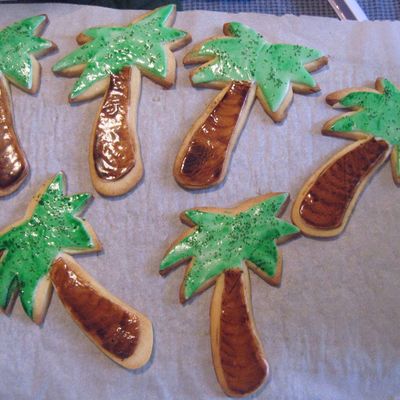 Palm Tree Cookies