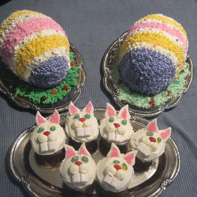 This Year's Easter Cakes