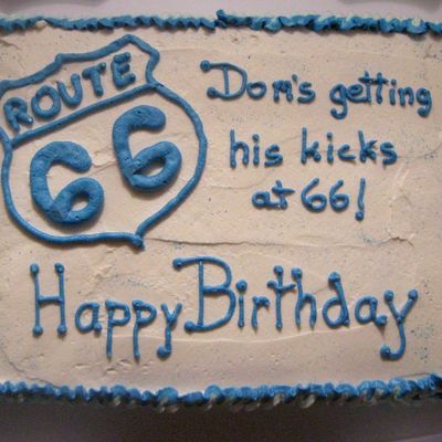 Co-Worker Birthday Cake