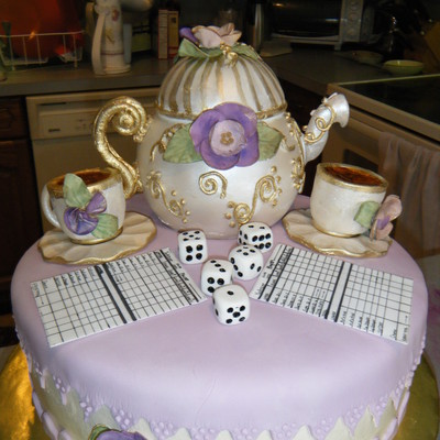 Tea Party / Yahtzee Cake