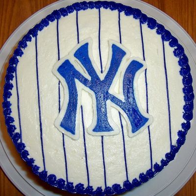 Debbie's Yankees Cake