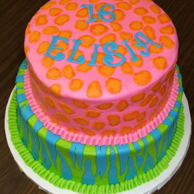 Elisia's Birthday Cake
