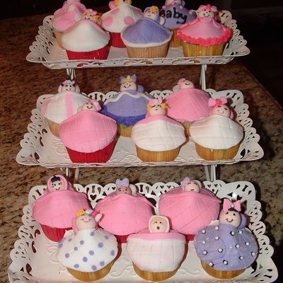 Cupcakes For A Baby Shower
