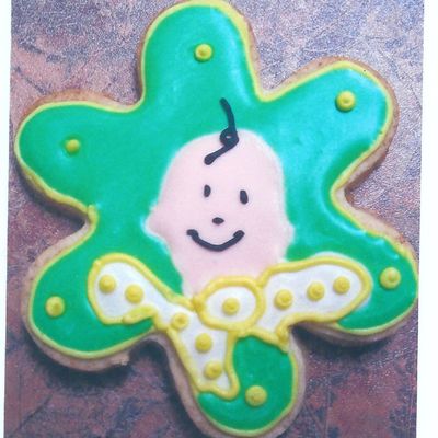 Baby Face Cookie For Thank You
