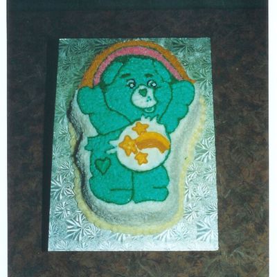Care Bear Babu Shower Cake