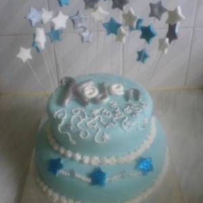 Kadens Christening Cake