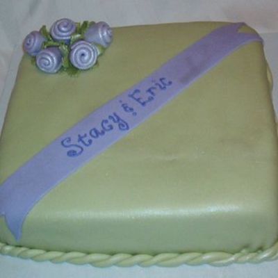 Stacy's Shower Cake