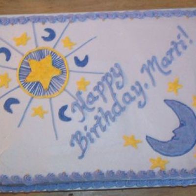 Celestial Birthday Cake
