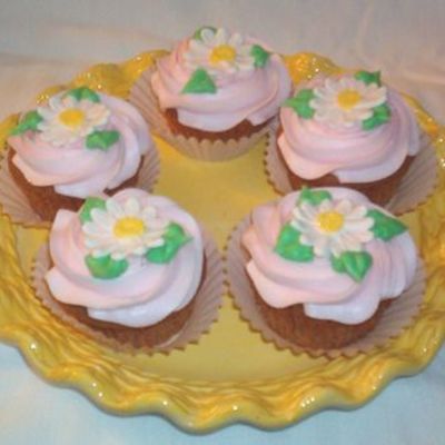 Daisy Cupcakes