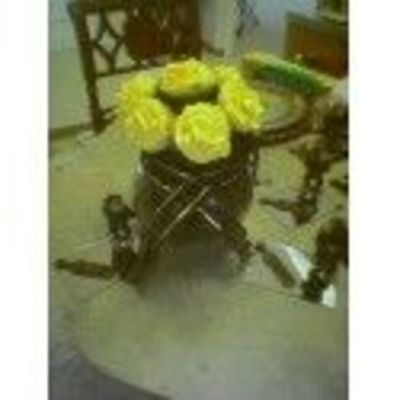 Yellow Rose Cupcake Bouquet