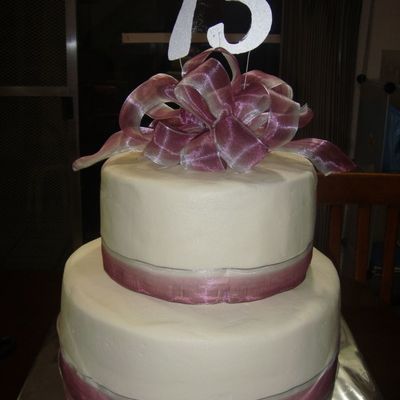 75Th Birthday Cake For My Aunt