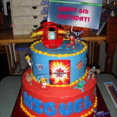 Bakugan Cake