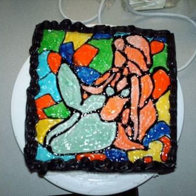 Stained Glass Mermaid