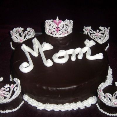 Ding Dong Tiara Cake For Mothers Day Tea At School