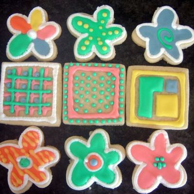 First Royal Icing Cookies