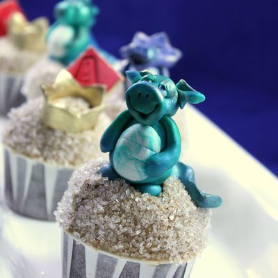 Dragon Cupcakes
